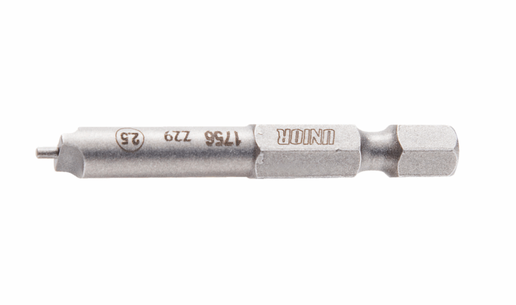 Unior Speed Nipple Bit 2.5mm for use with slotted nipples only - 1756 - 626982