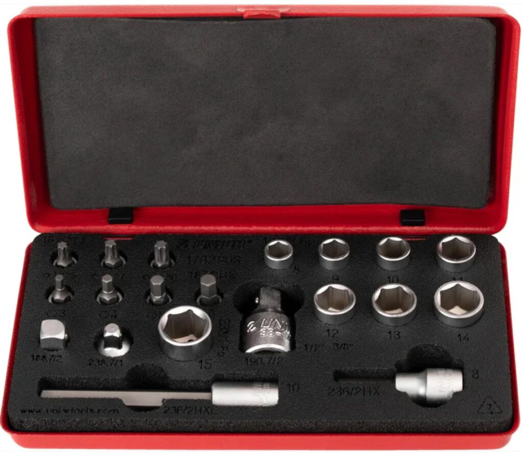 Unior Bits and Sockets Set - 1782 - 629380