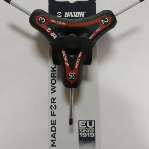 Unior Three-Way Straight Tip Hex Wrench 2,2.5,3  1781-624908